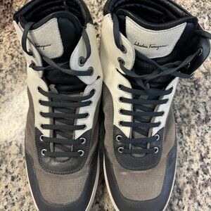 Salvatore Ferragamo High Top Sneakers